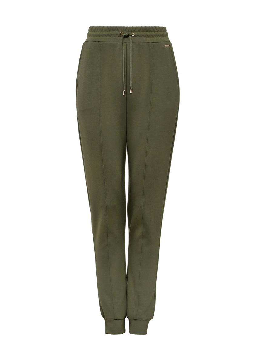 Spodnie damskie w kolorze khaki SPODT-0108-55(W25)-04