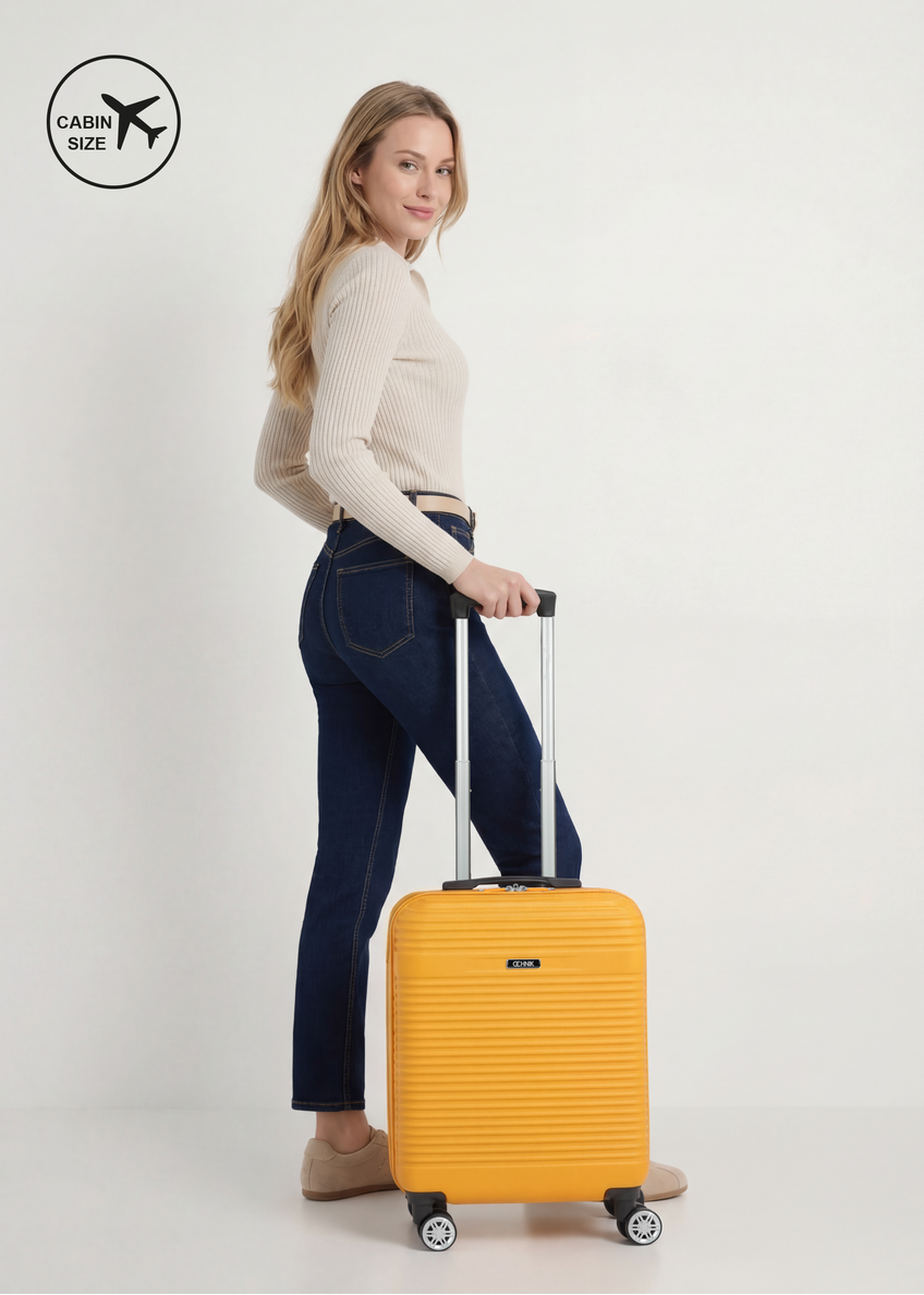 Walizka mała na kółkach WALAB-0040-3A-19(W26)