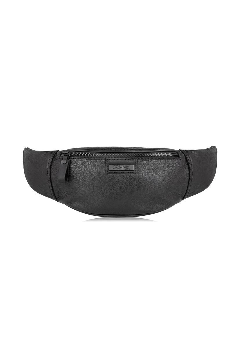 Nerka męska skórzana czarna TORMS-0417-99(W24)-01