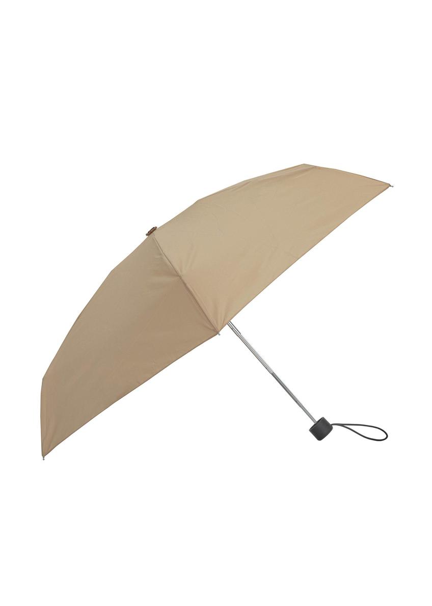 Składany mały parasol damski w kolorze złotym PARSD-0036-28(W24)