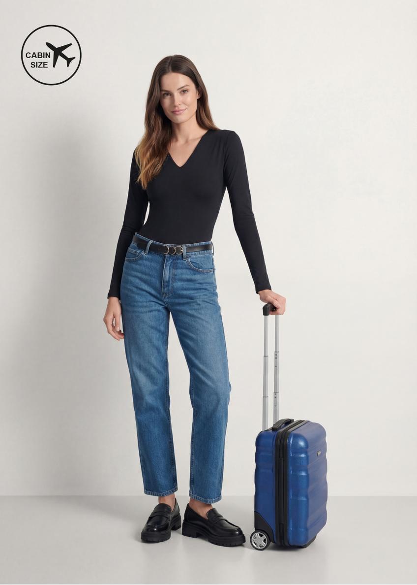 Walizka kabinowa na kółkach WALPC-0012-7C-16(W26)