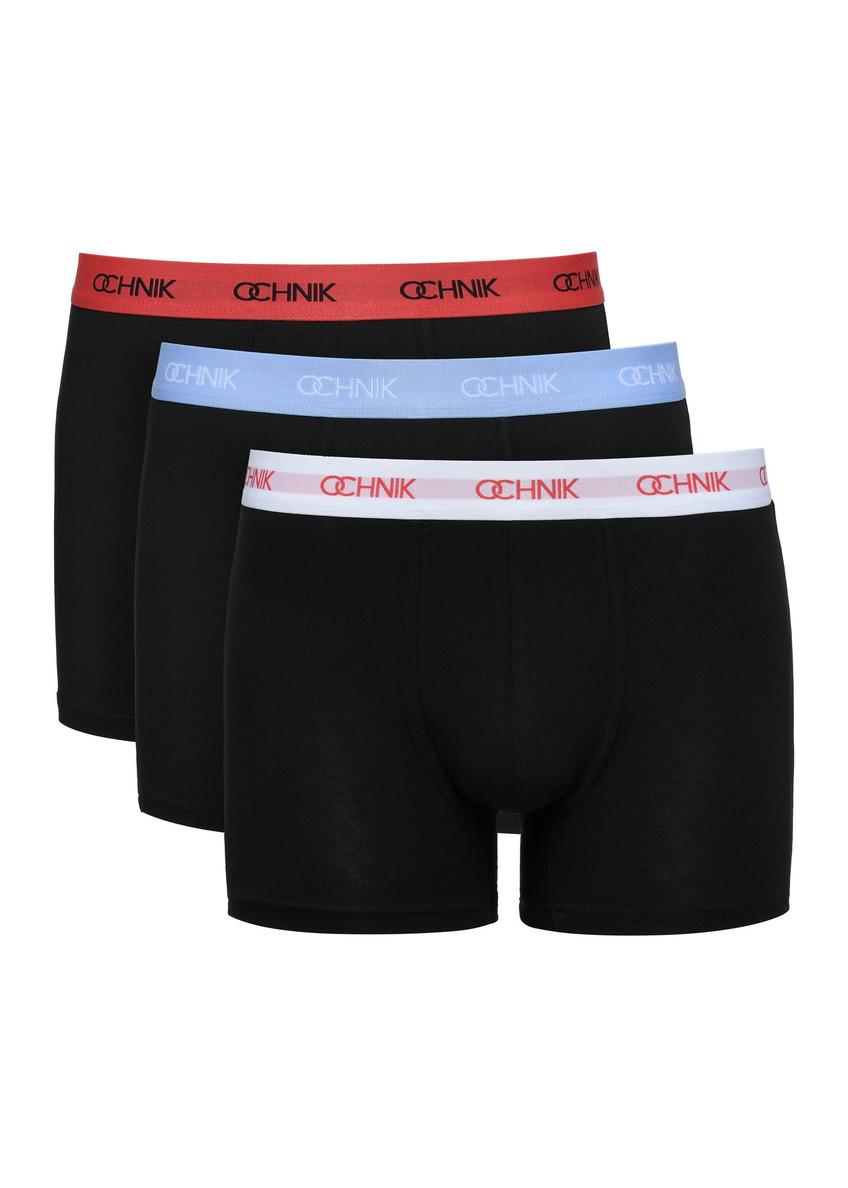 Three-pack of black men's boxers ZESMB-0003-99(Z24)-01