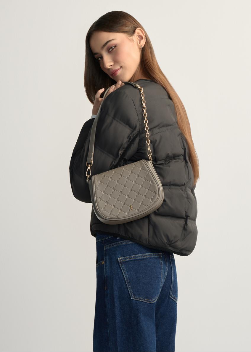 Jasnobrązowa listonoszka damska TOREC-1179-1K(W26)