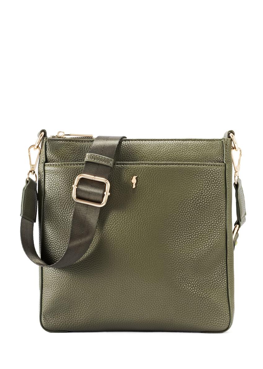 Torebka damska khaki na ramię TOREC-0708B-55(Z25)