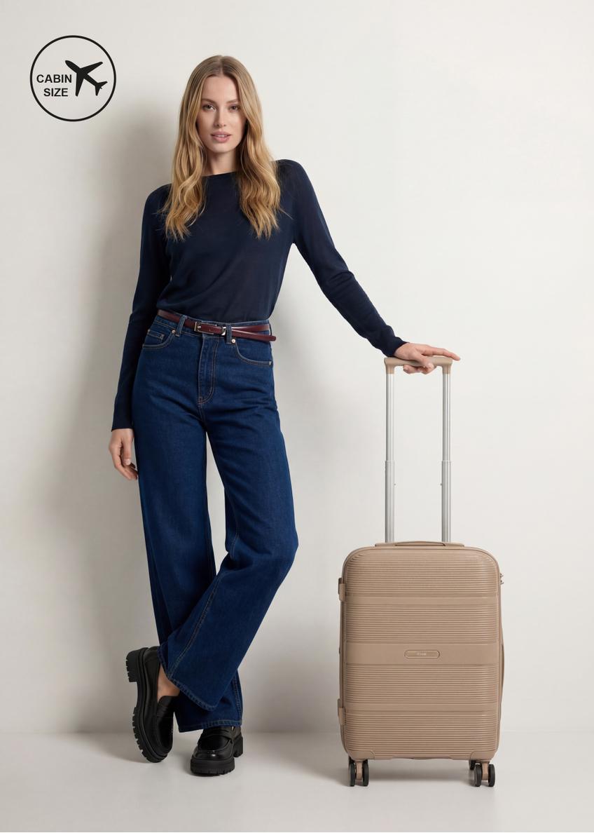 Mała walizka na kółkach WALPP-0022-1C-19(W26)