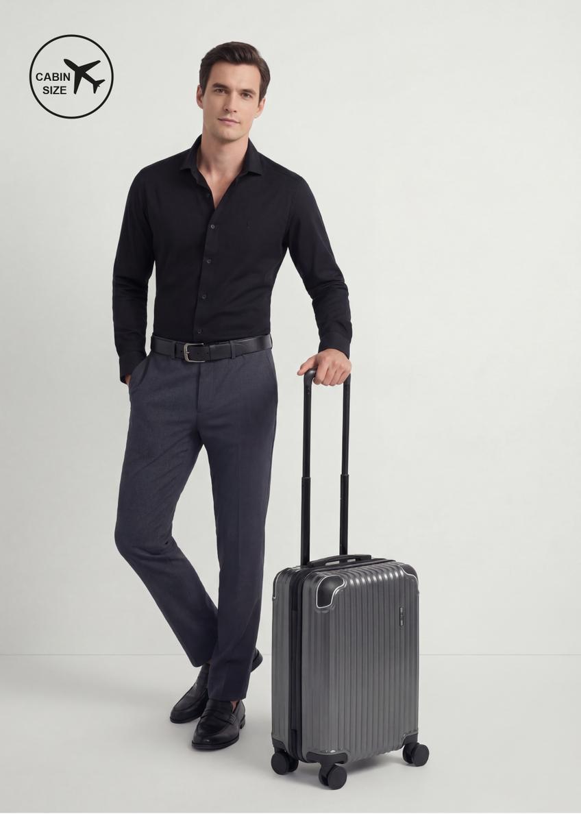 Walizka mała na kółkach WALAB-0073-9C-19(W26)