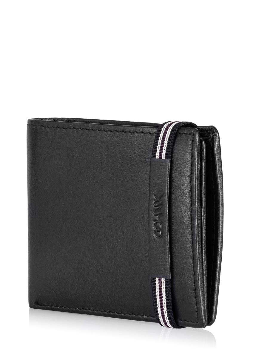 Skórzany portfel męski na gumkę PORMS-0517-99(W24)