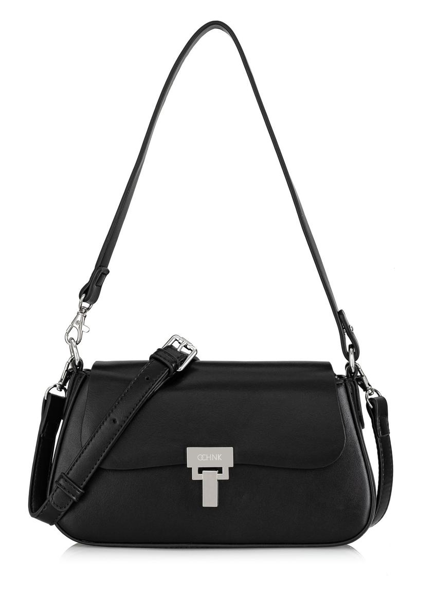 Small trapezoid handbag made of imitation leather TOREC-0957-99(Z24)-09