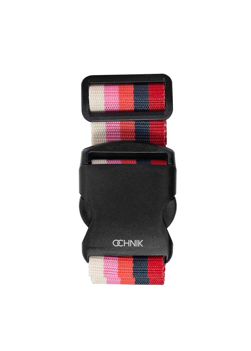 Pas bagażowy AW-011-0001-18(W25), widok przodu produktu bez opakowania na białym tle.