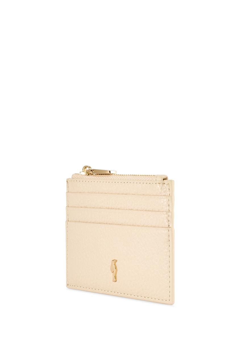 Mały skórzany portfel damski PORES-0806R-0B(W26)