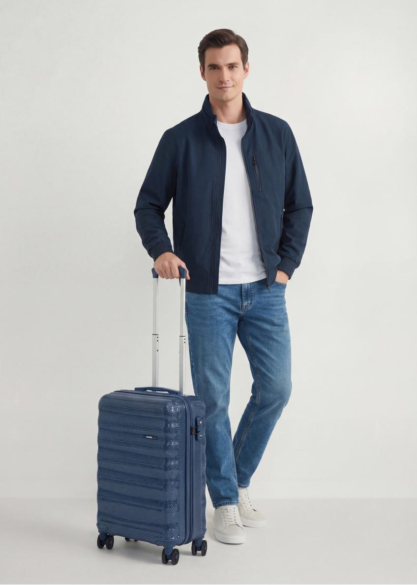 Walizka mała na kółkach WALPC-0015-7D-19(W26)