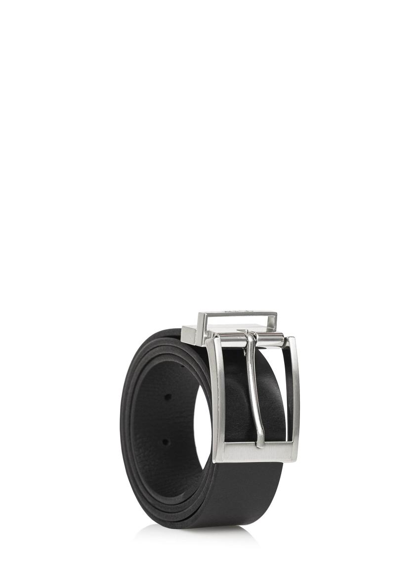 Double-sided leather men's belt PASMS-0167A-69(Z24)