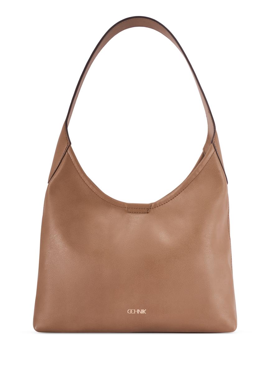 Camelowa średnia torebka damska TOREC-1200-1D(W26)