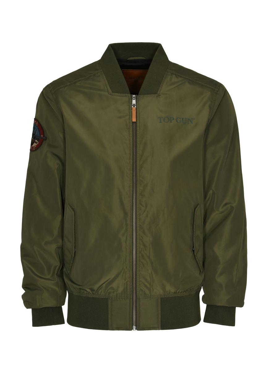 Oliwkowa kurtka bomberka męska TOP GUN KURMT-0352-57(W24)-06