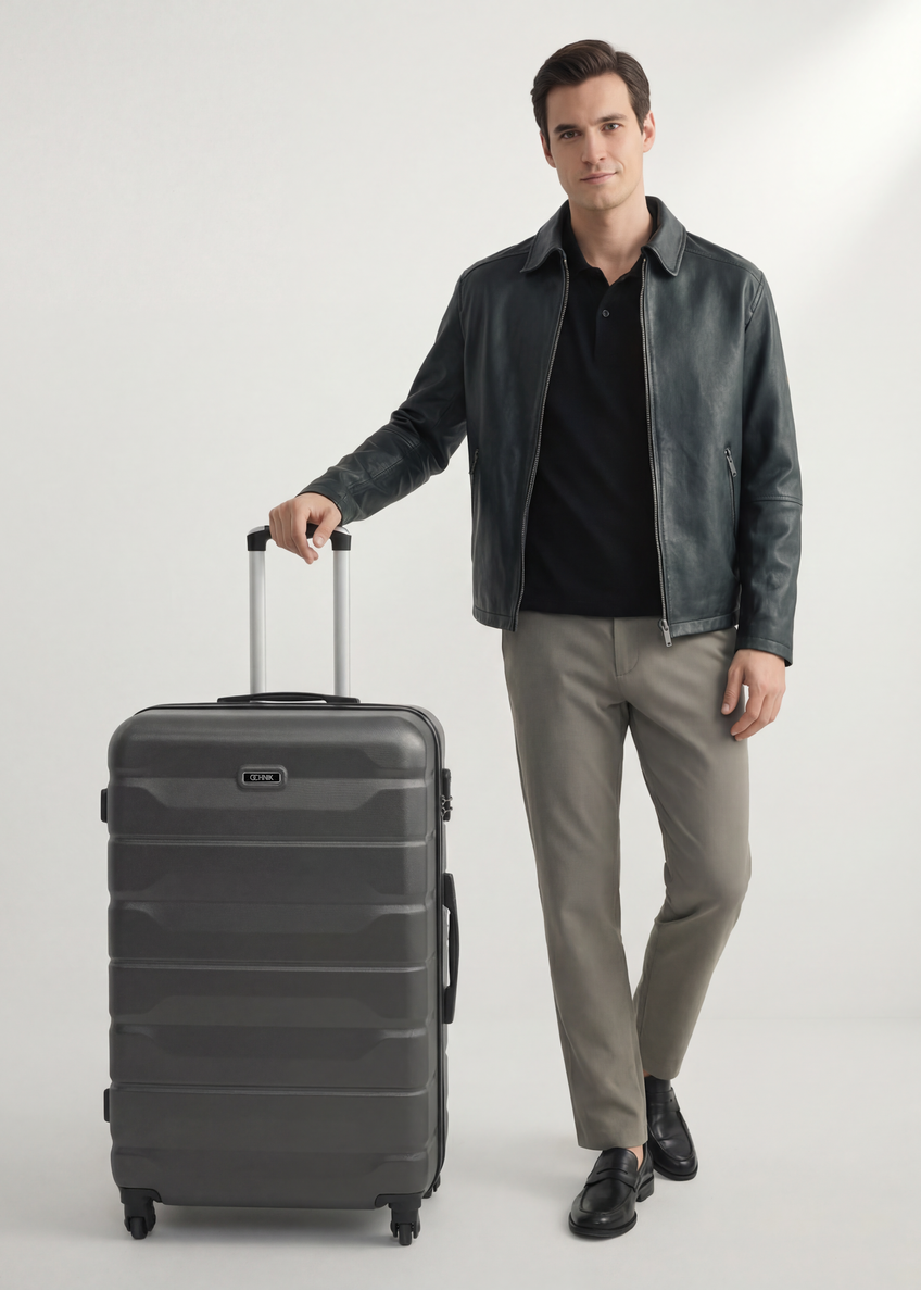 Walizka duża na kółkach WALAB-0067-9B-28(W26)