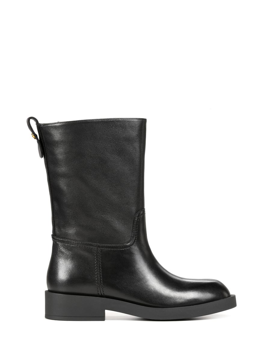 Skórzane botki damskie BUTYD-1216-99(Z25)