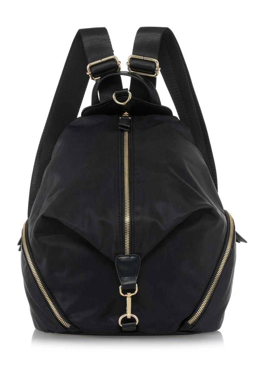 Czarny plecak damski TOREN-0241-99(W23)