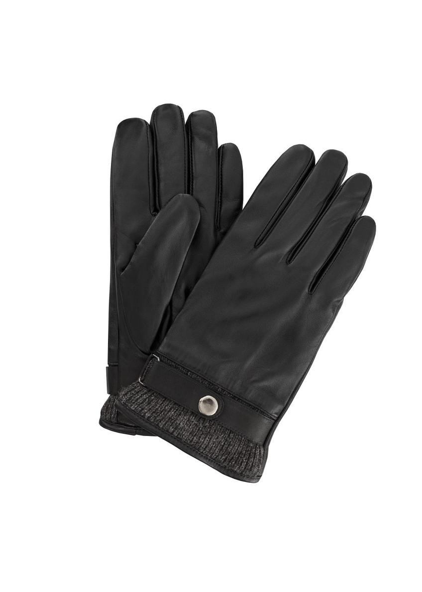 Skórzane rękawiczki męskie REKMS-0005-99(Z23)