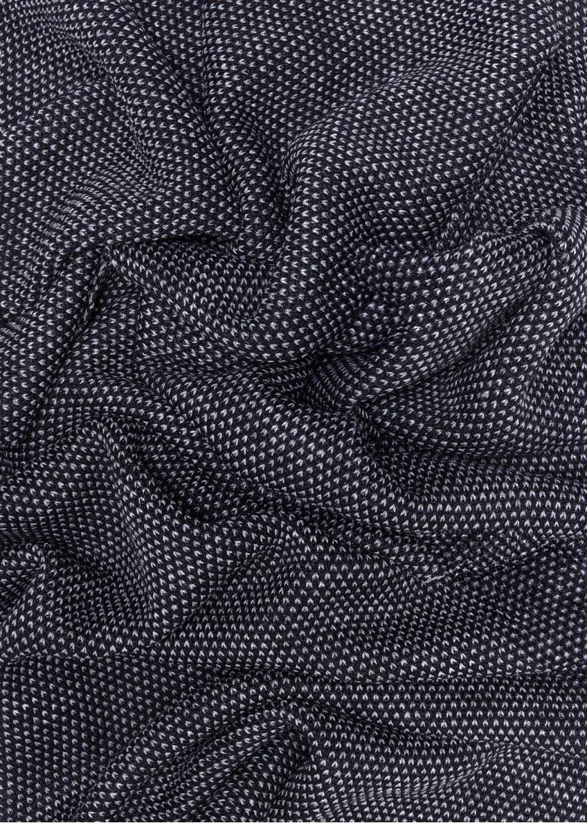 Black classic men's winter scarf SZAMT-0076-98(Z24)