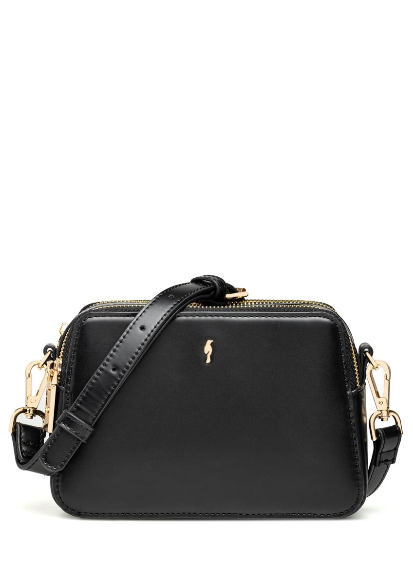 Czarna mała torebka damska TOREC-1126-99(W26)