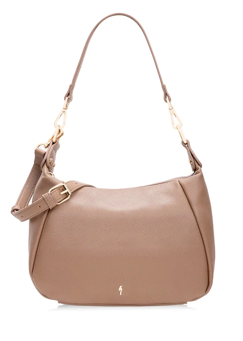 Torebka shopper na ramię w kolorze camelu TOREC-0885B-81(Z25)