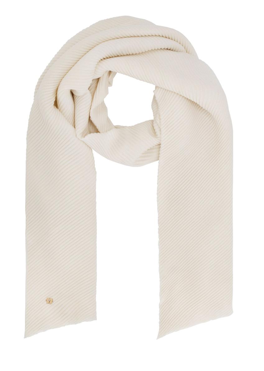 Light cream women's scarf SZADT-0179-12(Z24)