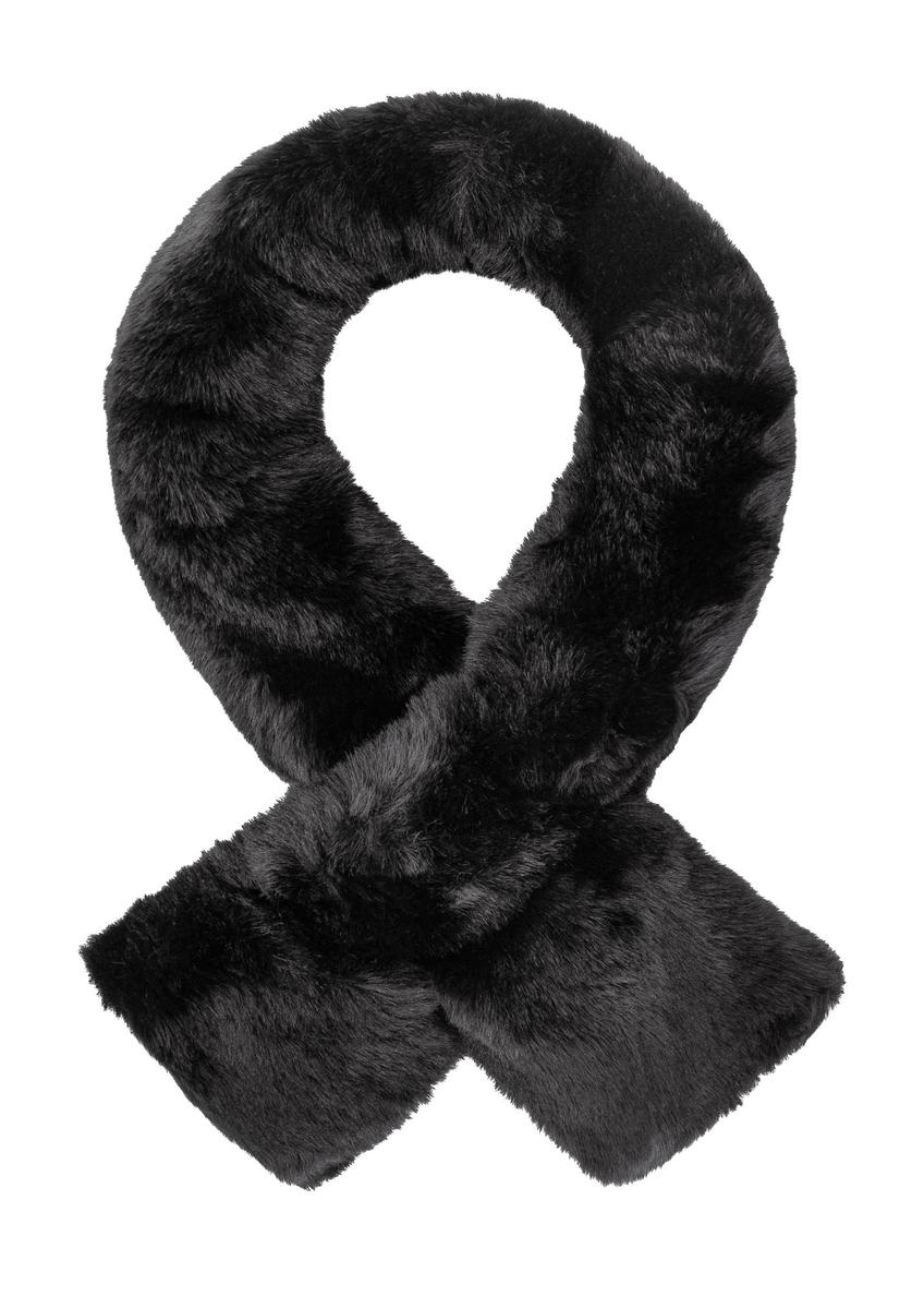 Black women's scarf SZADF-0032-99(Z24)