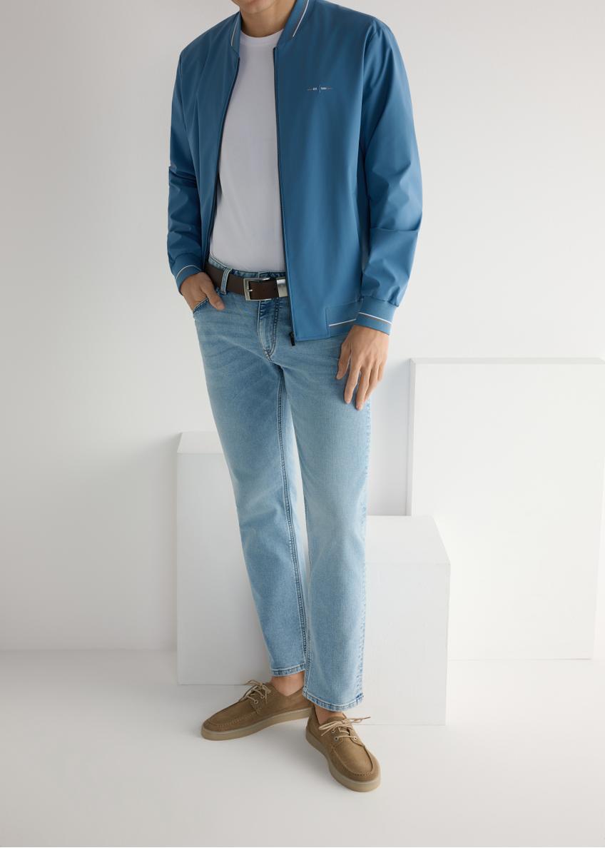 Skórzane buty męskie w kolorze chłodnego beżu BUTYM-0533-1K(W26)