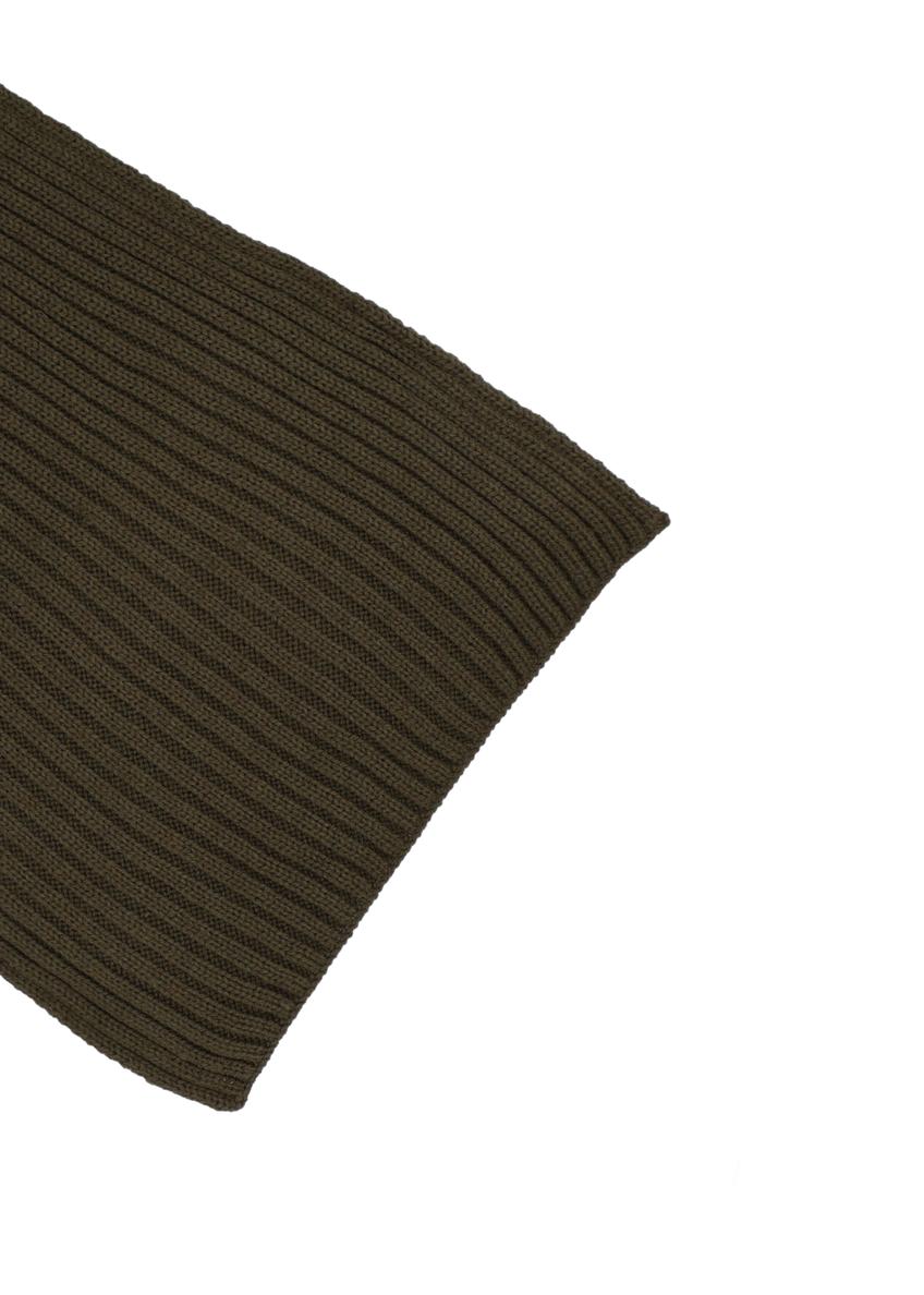 Zielony szalik zimowy męski SZAMT-0016-8B(Z26)