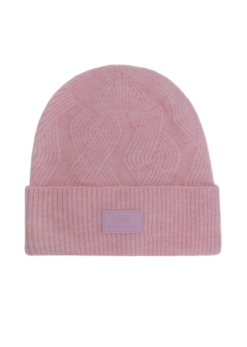 Light pink women's hat CZADT-0192-34(Z24)