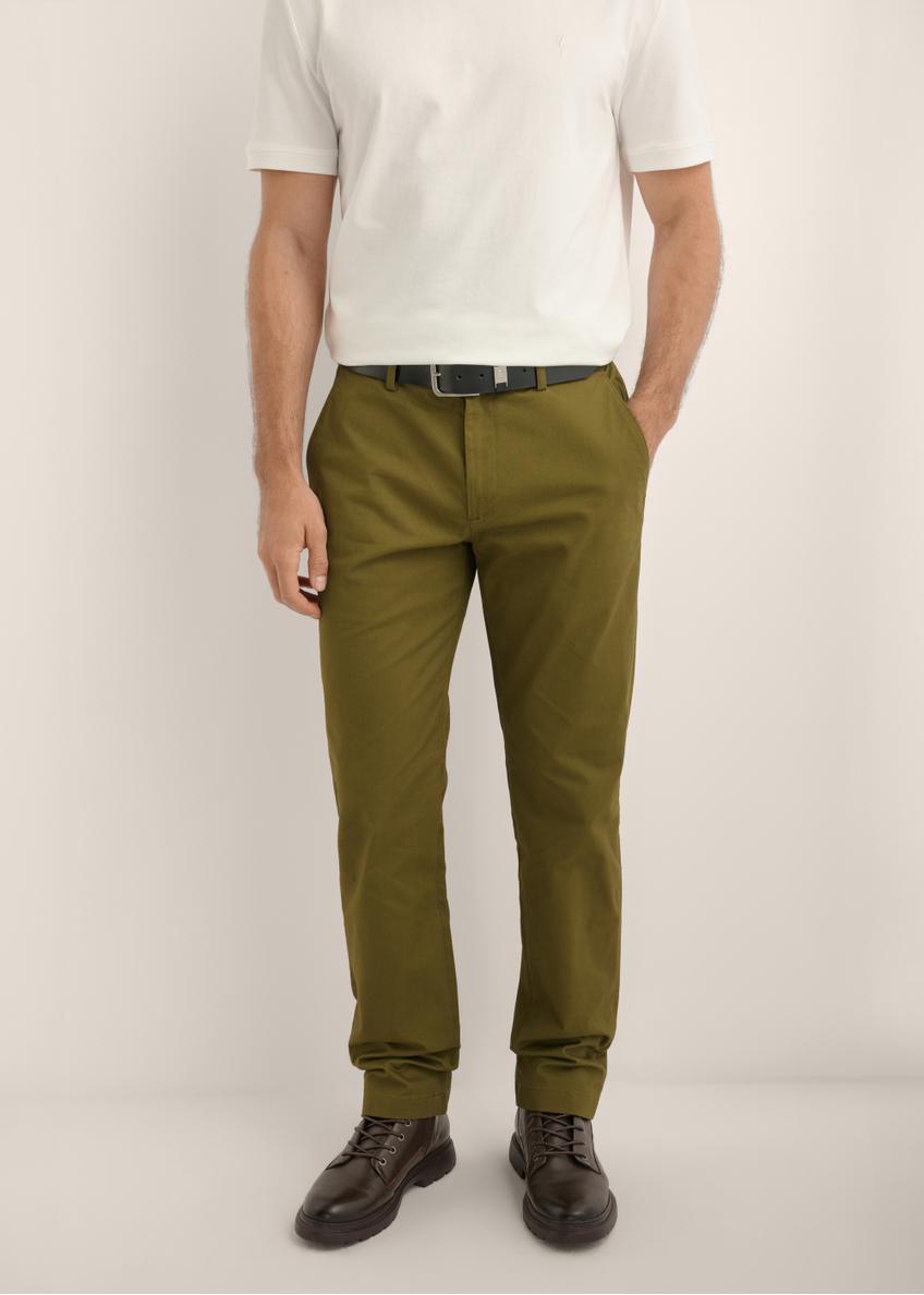 Spodnie męskie w kolorze khaki SPOMT-0121-8D(Z26)