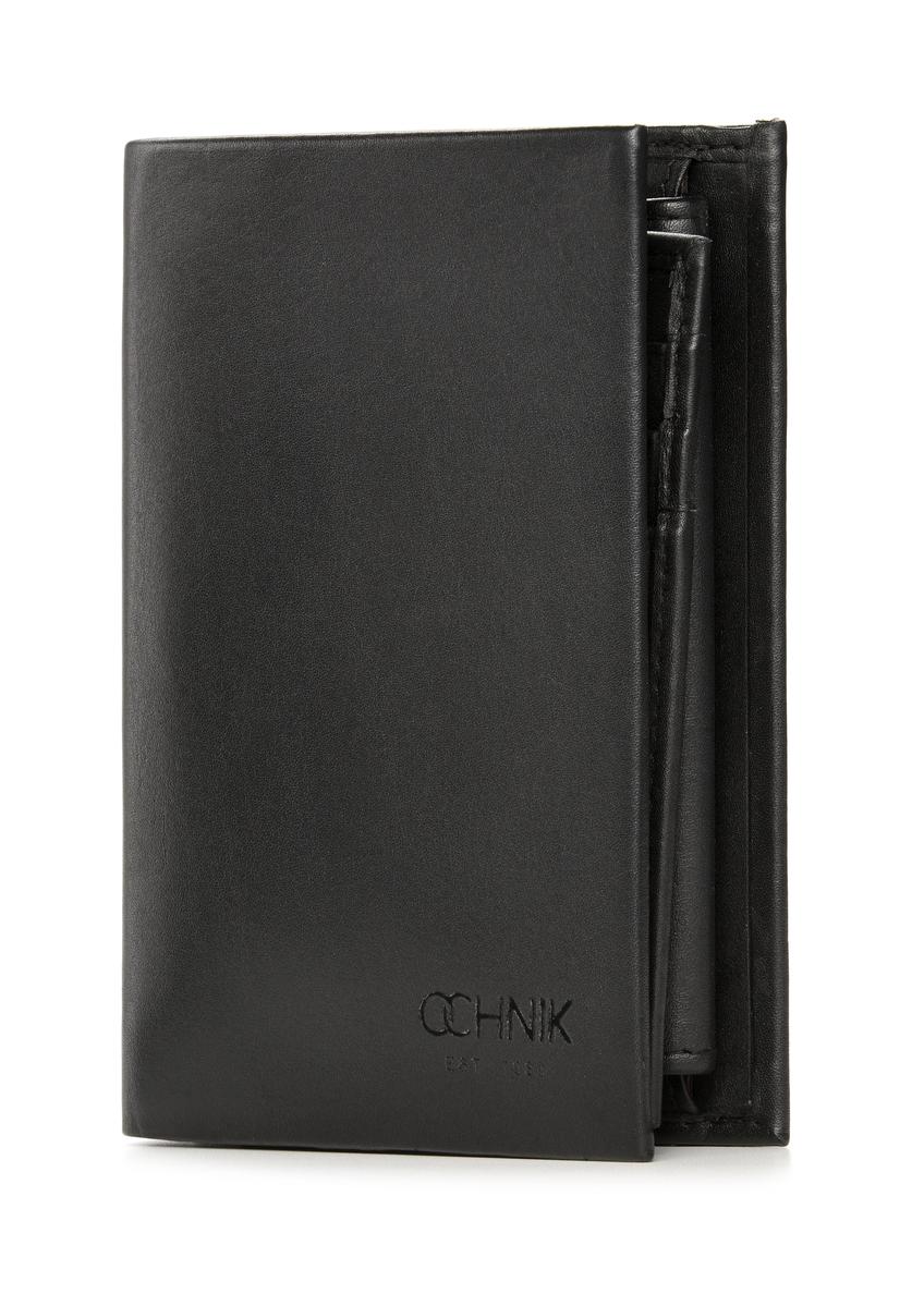 Skórzany czarny duży portfel damski PORMS-0661-99(Z25)