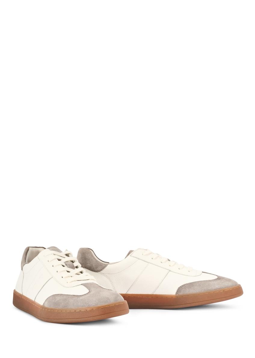 Skórzane męskie buty sportowe BUTYM-0487-0B(W26)