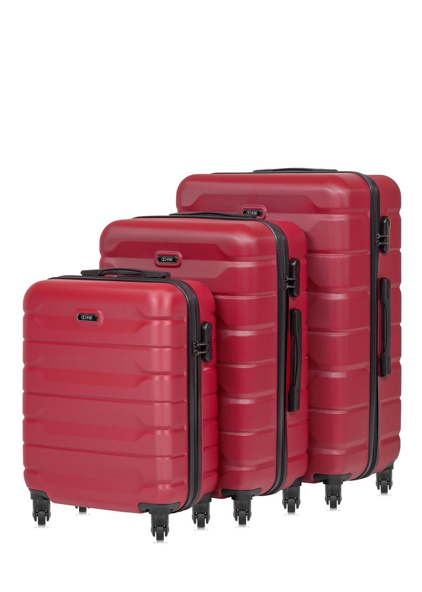 Komplet walizek na kółkach 19''/24''/28'' WALAB-0067-49(W24)