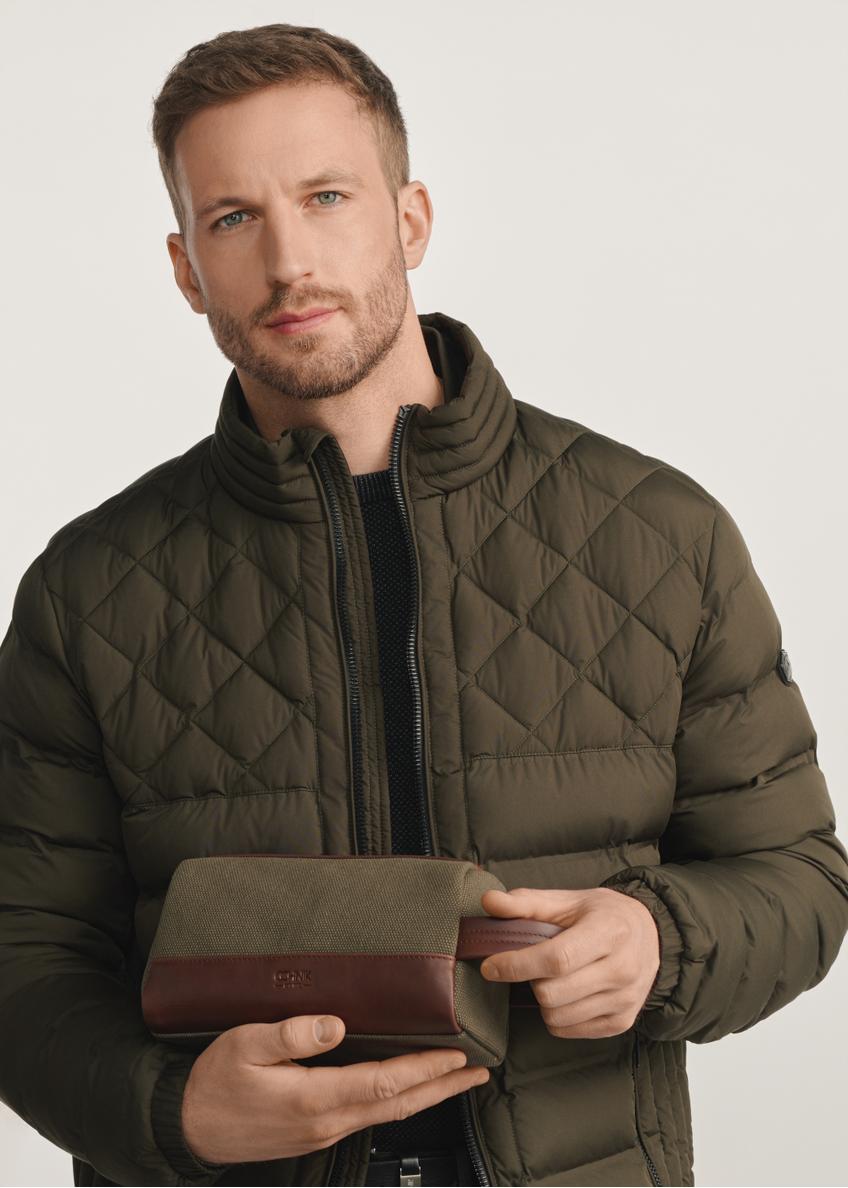 Kosmetyczka męska w kolorze khaki TORMN-0373-55(Z25)