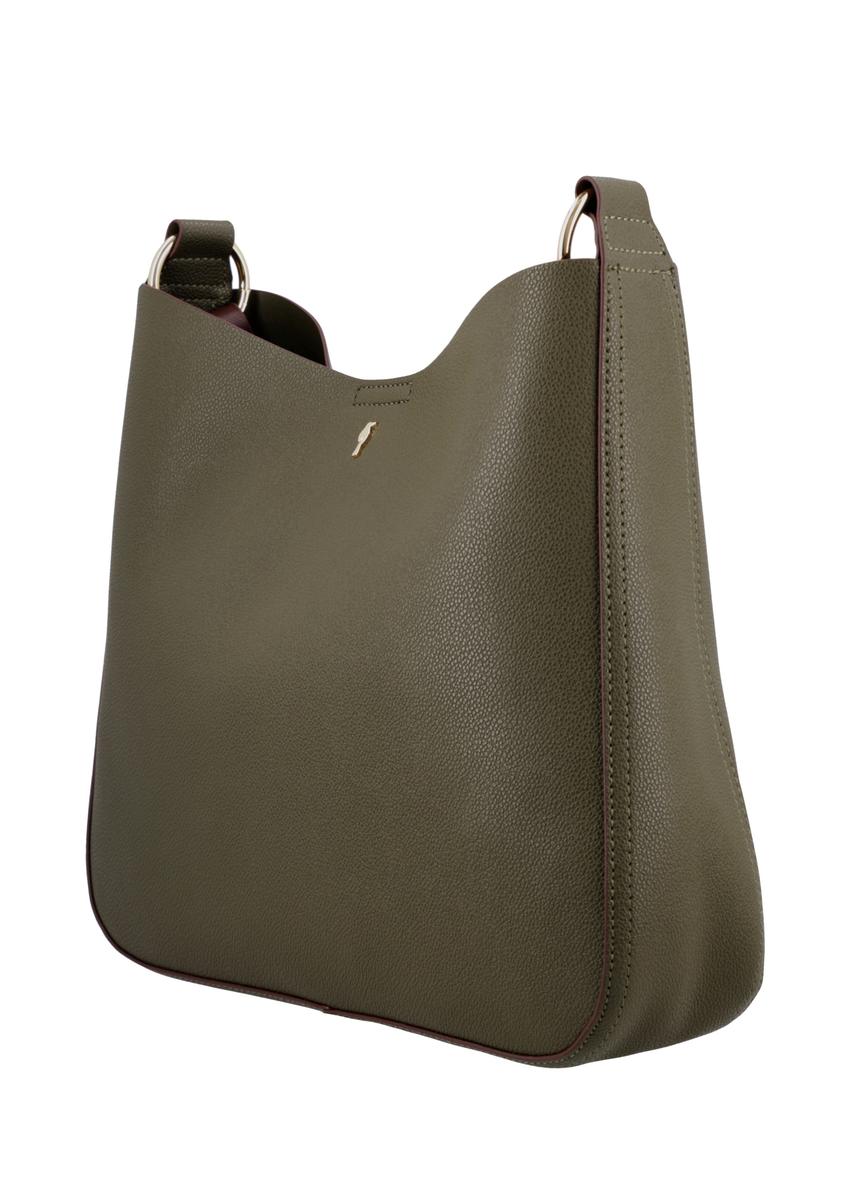 Zielona torebka damska hobo TOREC-1257-8B(Z26)