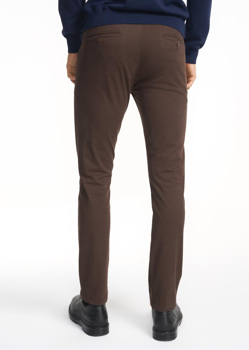 Brązowe spodnie męskie SPOMT-0083-89(Z23)
