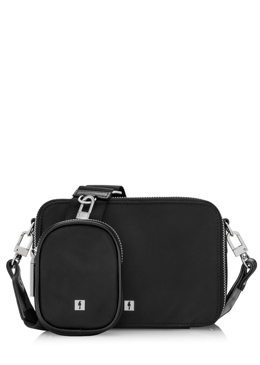 Small black handbag with purse TOREN-0292—99(Z24)-08