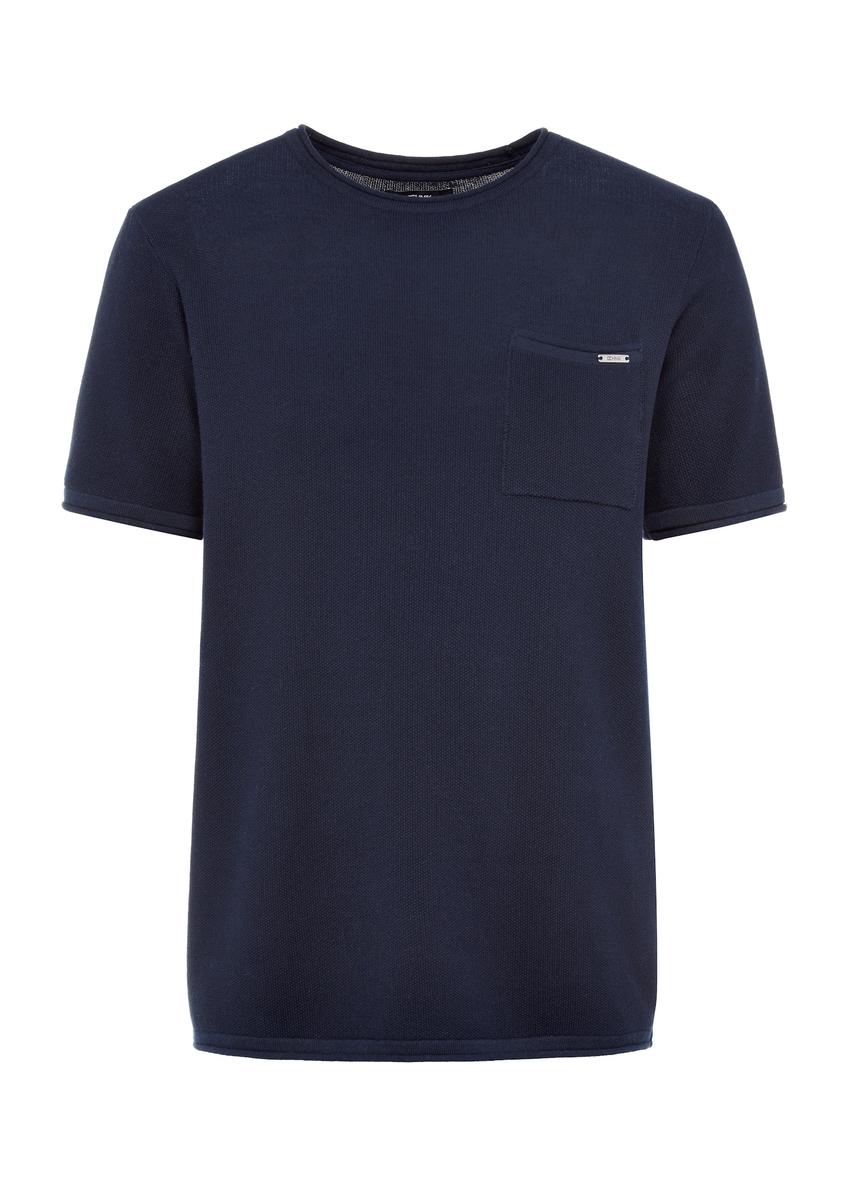 Bawełniany przewiewny T-shirt męski TSHMT-0122-69(W25)-04