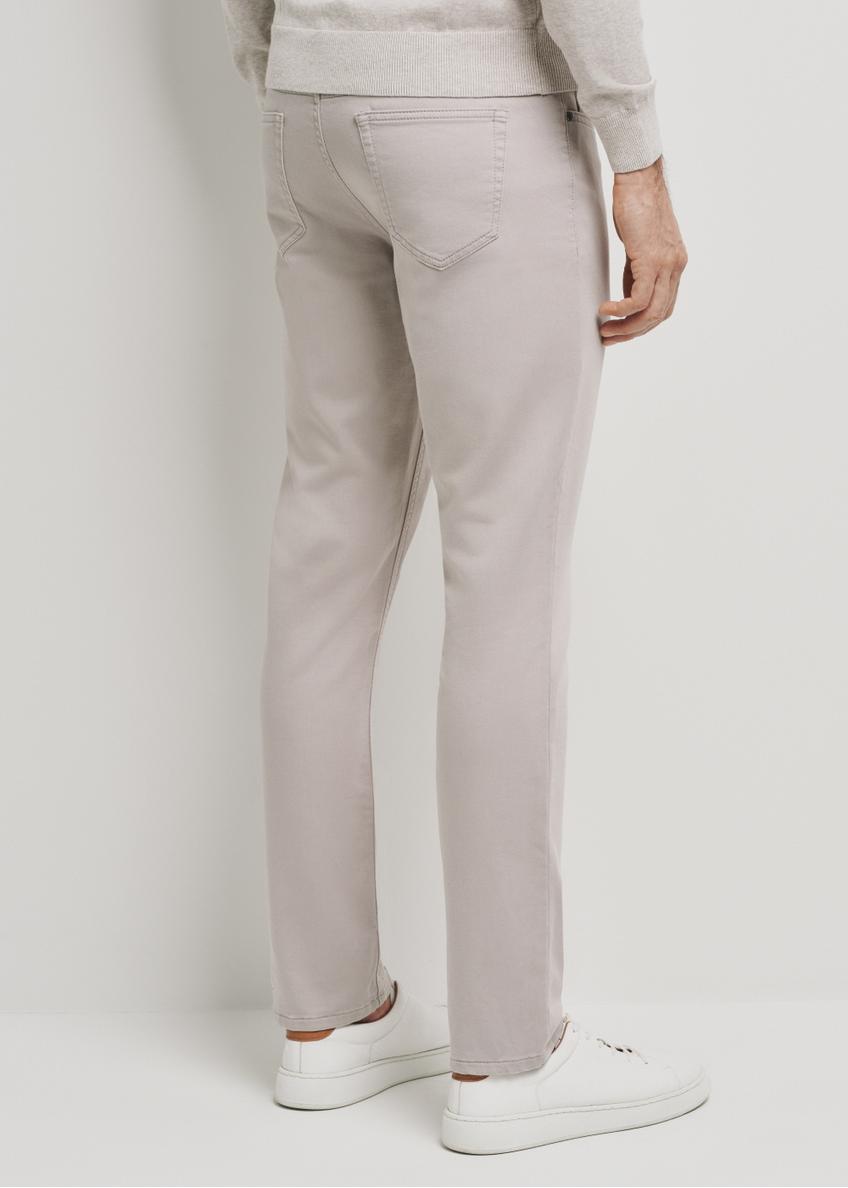 Beżowe spodnie męskie SPOMT-0096-81(W24)