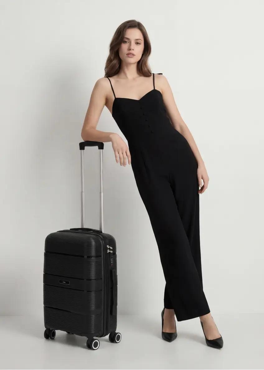 Mała walizka na kółkach WALPP-0022-99-19(W25)