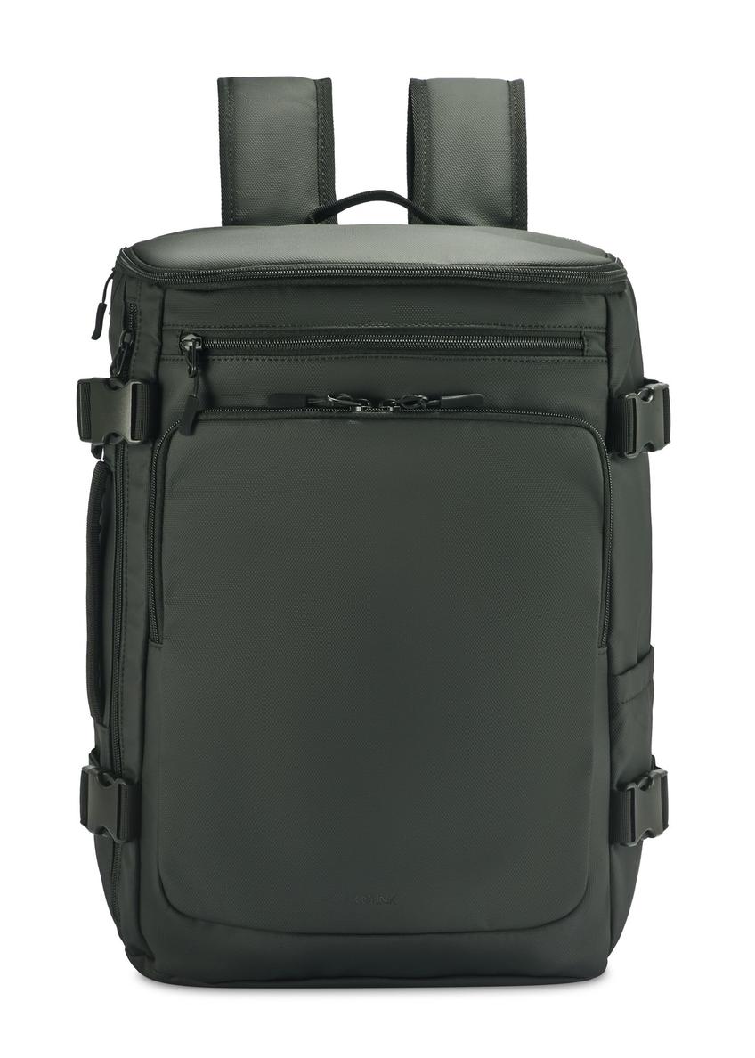 Podróżny plecak męski TORMN-0364-99(Z25) - widok produktu z przodu na białym tle.