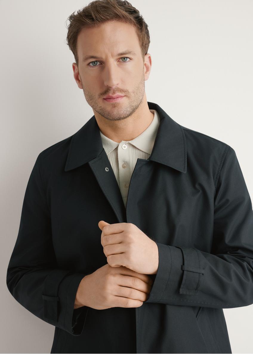 Czarna kurtka męska z ociepleniem KURMT-0408-99(W26)