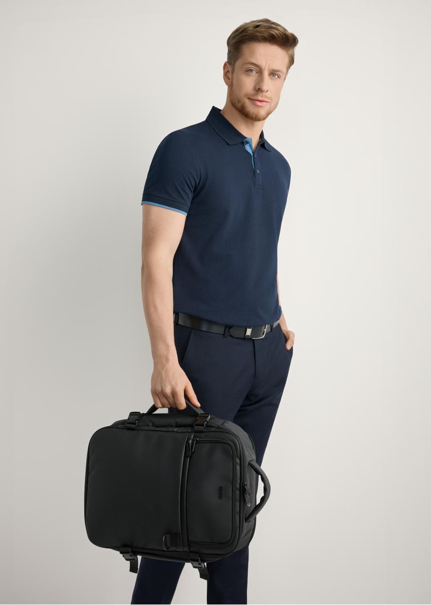 Czarny duży plecak męski TORMN-0414-99(W26)