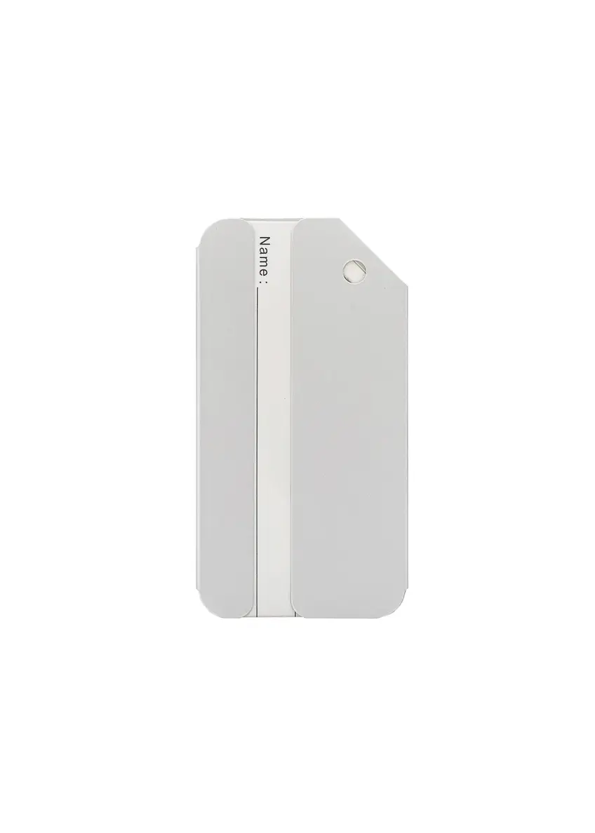 Srebrny identyfikator do bagażu AW-012-0003-9A(W26)