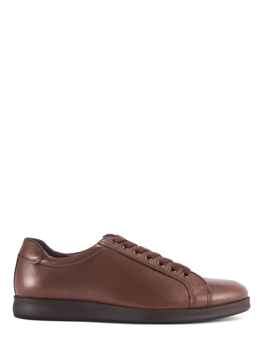 Brązowe skórzane buty męskie BUTYM-0513-89(Z25)
