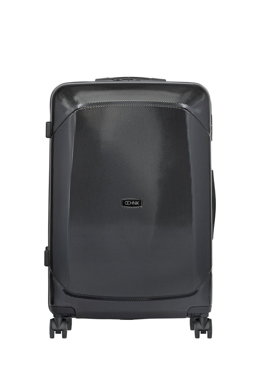 Walizka duża na kółkach WALPC-0014-99-28(W26), widok produktu z przodu na białym tle.