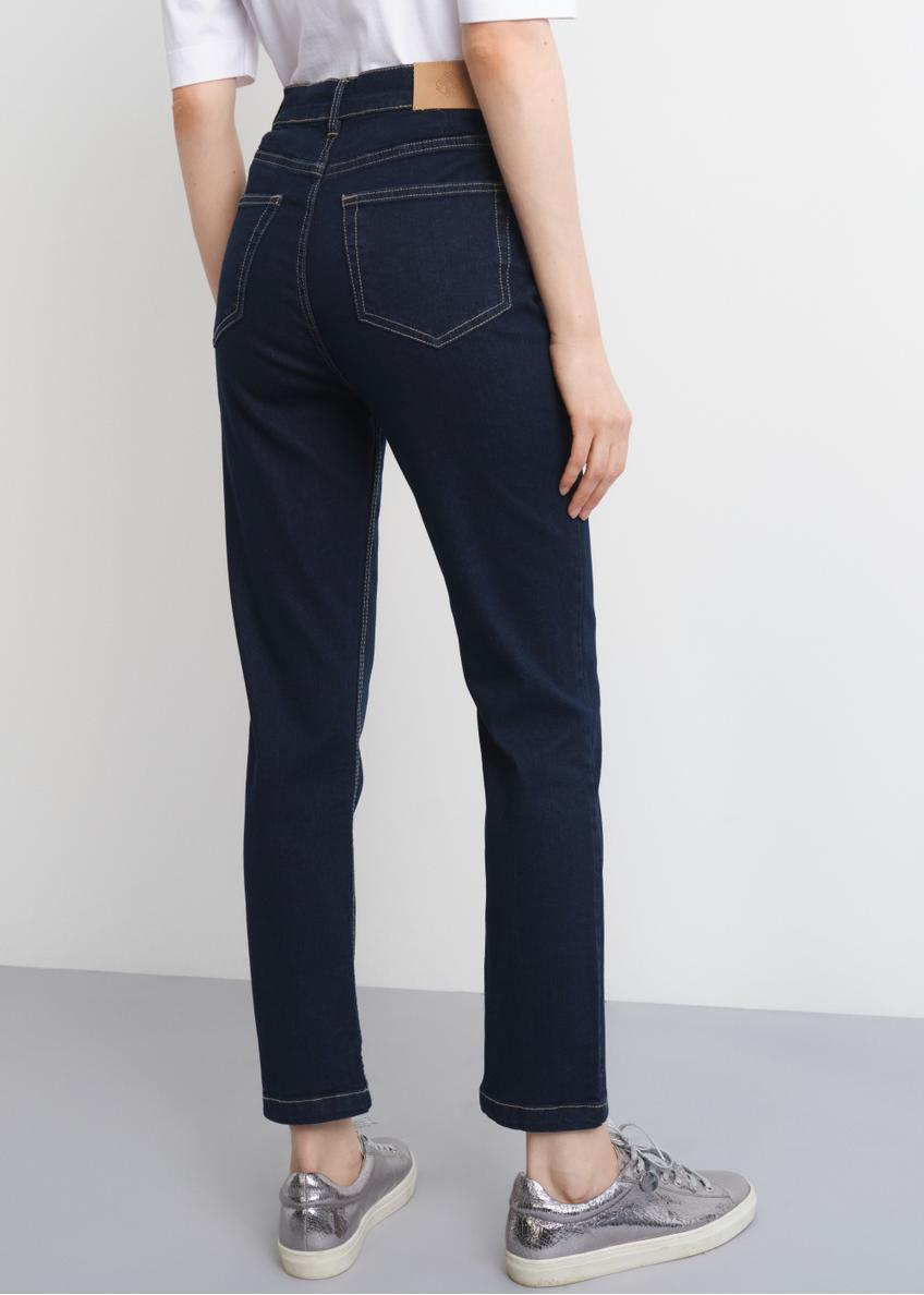 Granatowe spodnie damskie JEADT-0008-69(W23)