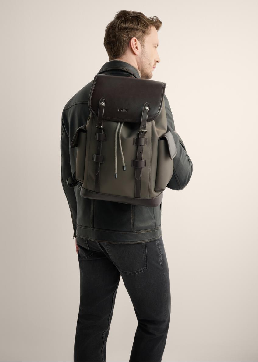 Plecak męski w kolorze khaki TORMN-0436-8B(Z26)