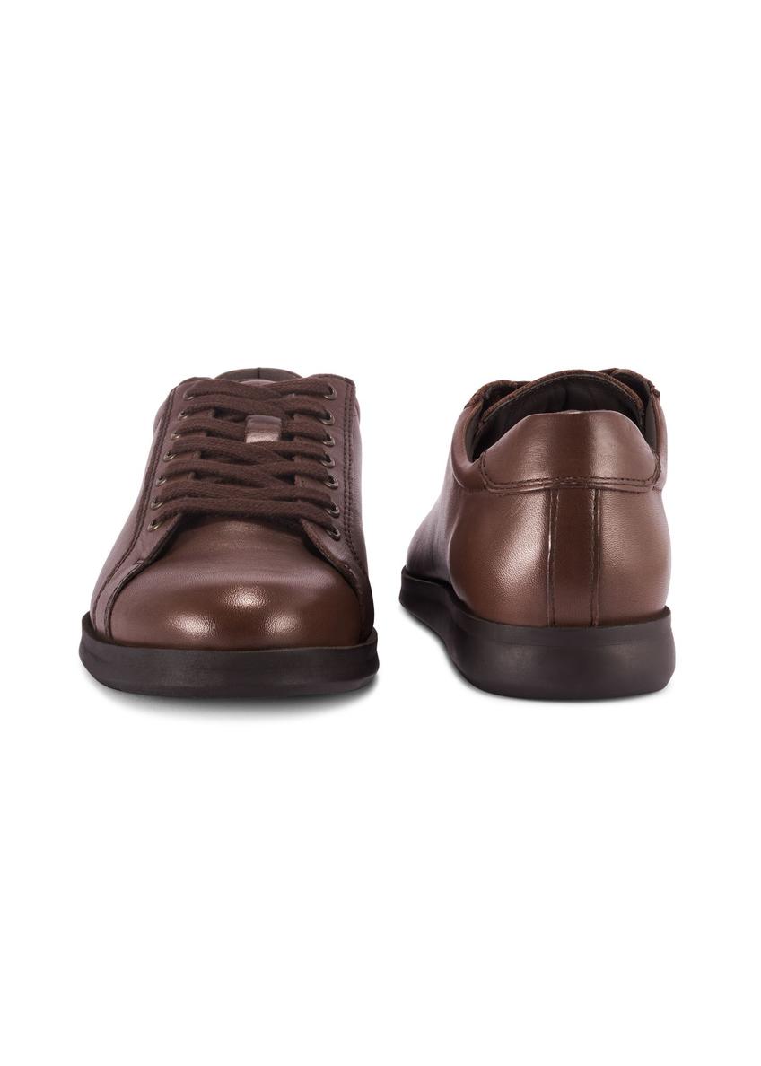 Brązowe skórzane buty męskie BUTYM-0513-89(Z25)